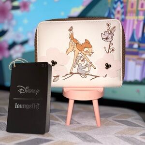 Loungefly Disney Bambi Wallet - Cream and Brown
